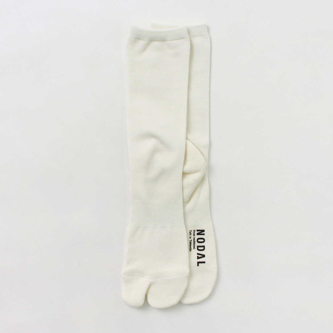 NODAL（ノーダル） ハイゲージ メリノソックス / 靴下 足袋型 ウール 日本製 メンズ レディース ユニセックス｜rococo｜02
