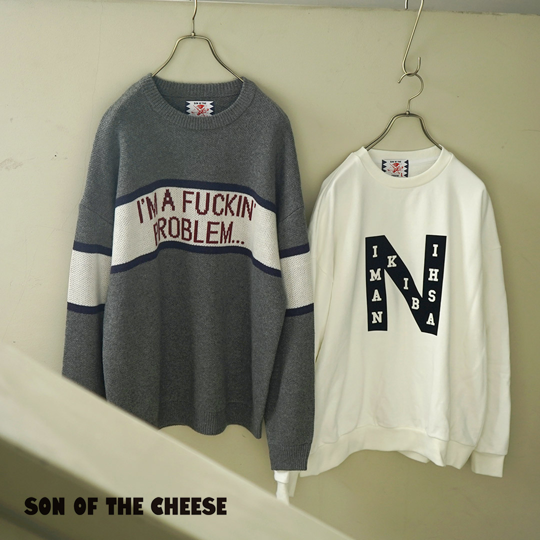 SON OF THE CHEESE（サノバチーズ） NAMIKIBASHI クルーネック