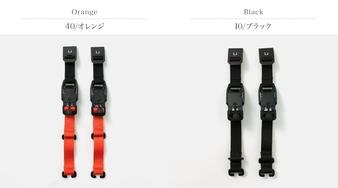 【未使用に近い】Primavera パンチング ワンストラップ BLACK BLACK EMBER EMBER（ブラックエンバー） V-バックル