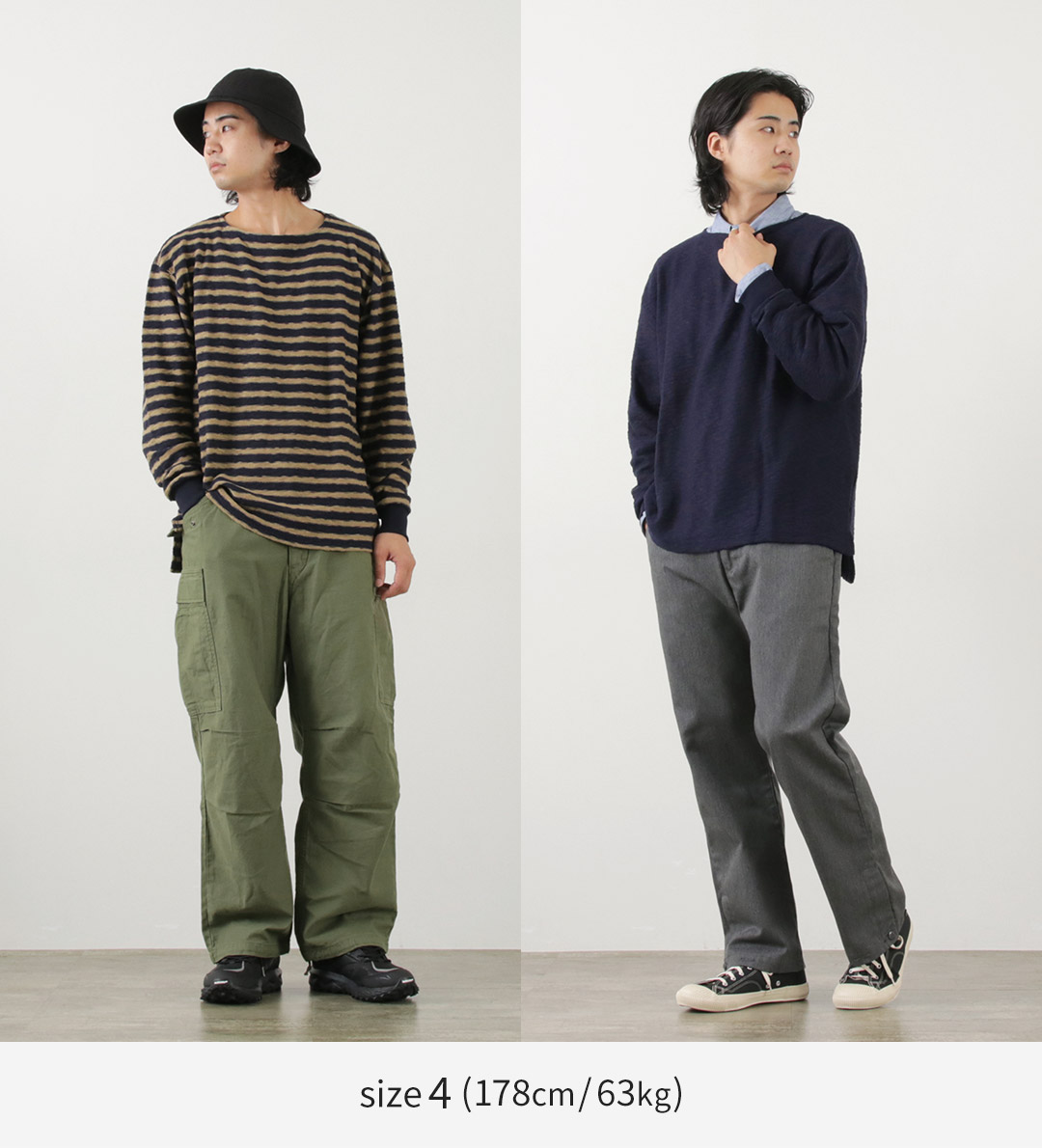 TIEASY（ティージー） 別注 オリジナル リバース ボートネック / T