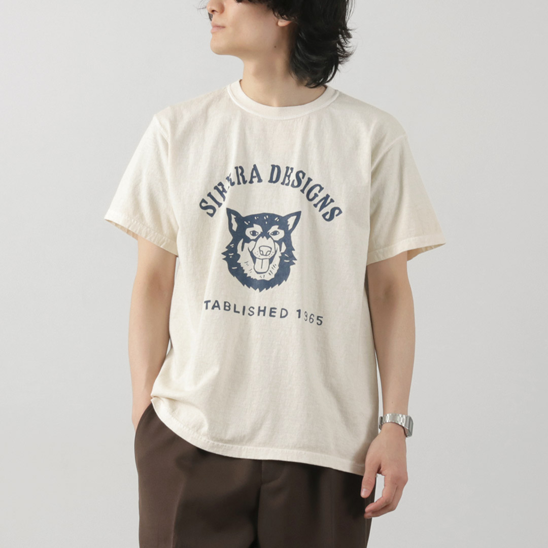 SIERRA DESIGNS（シエラデザインズ） ドッグ Tシャツ 日本製  / Good On メンズ 半袖 | SIERRA DESIGNS | 01
