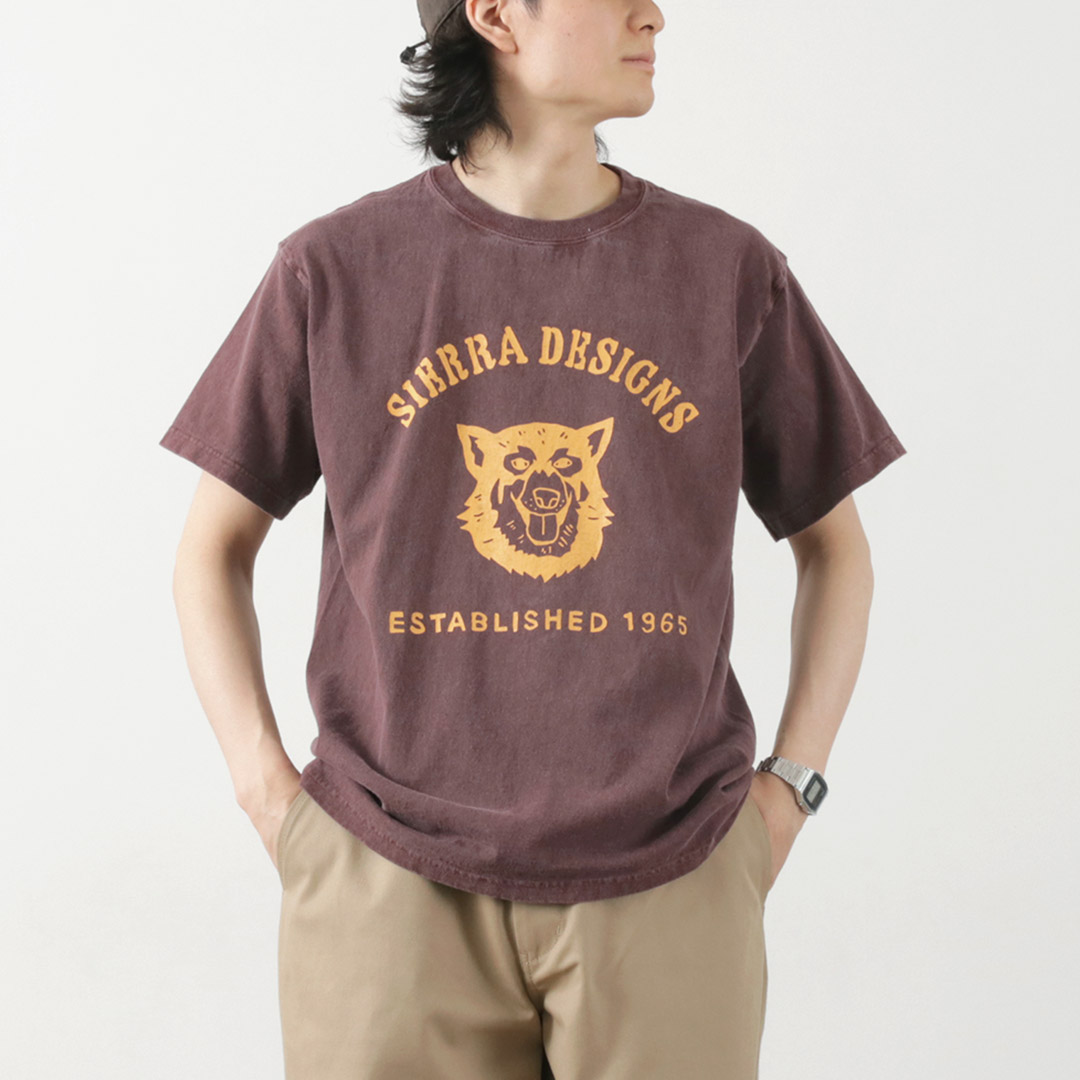 SIERRA DESIGNS（シェラデザイン） ドッグ Tシャツ / メンズ トップス 半袖 コラボ 日本製｜rococo｜03