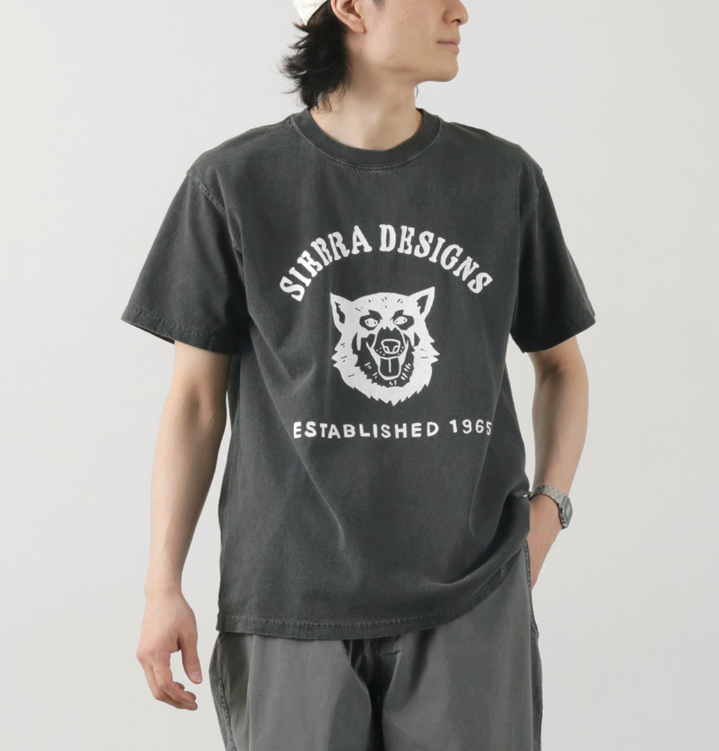 SIERRA DESIGNS（シェラデザイン） ドッグ Tシャツ / メンズ トップス 半袖 コラボ 日本製｜rococo｜04