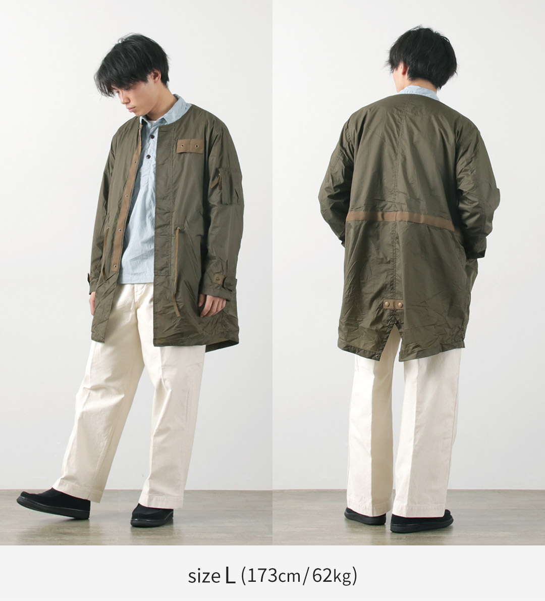 dip ltd DIP/DZT（ディップ/ディーゼットティー） 2レイヤー コート