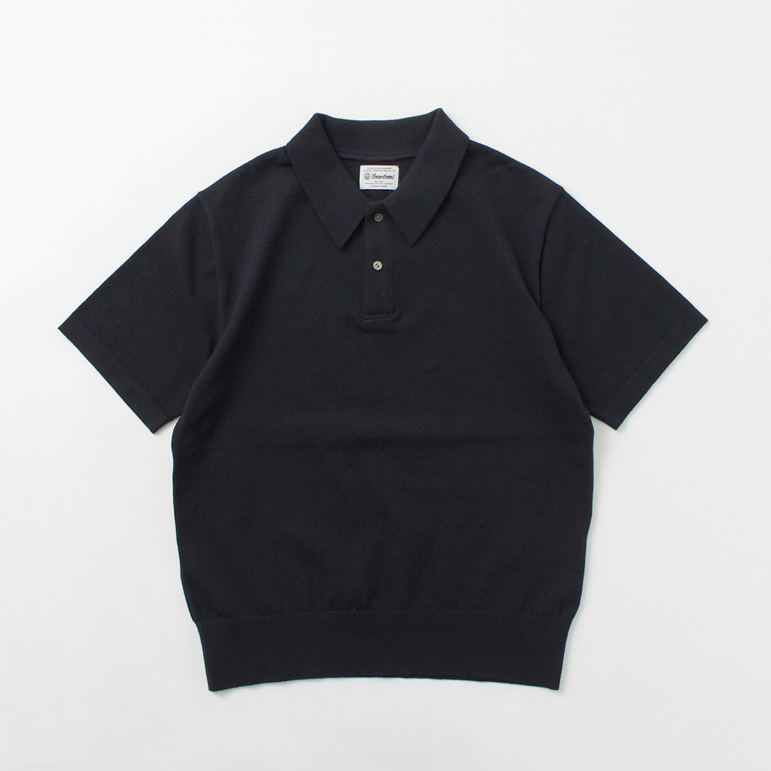 YONETOMI NEW BASIC（ヨネトミニューベーシック） ライトウェーブ コットンニット PO / メンズ レディース ユニセックス 半袖 | Yonetomi NEW BASIC | 03