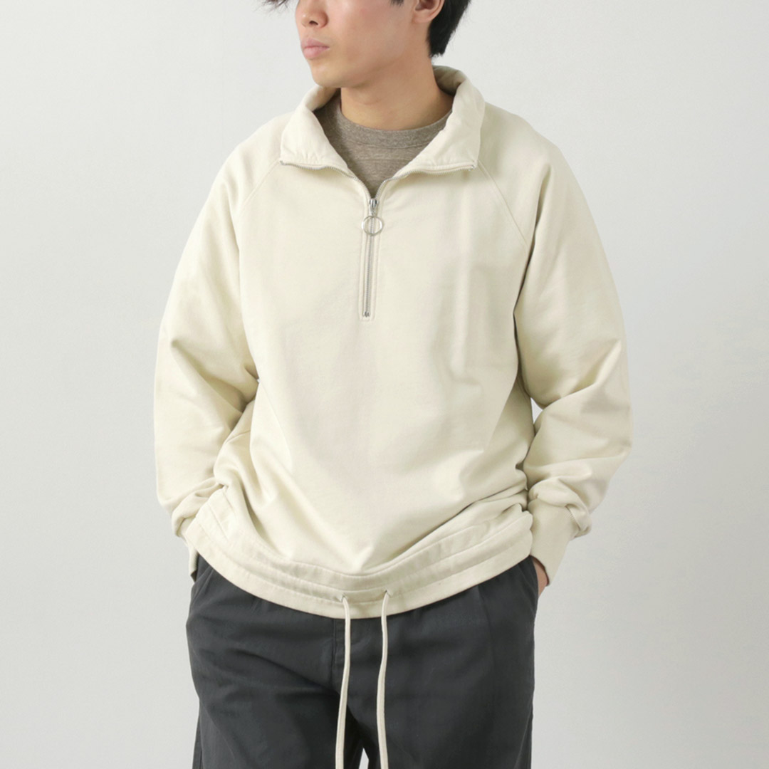 新品 チャコット メンズハーフジップトップス メンズトップス