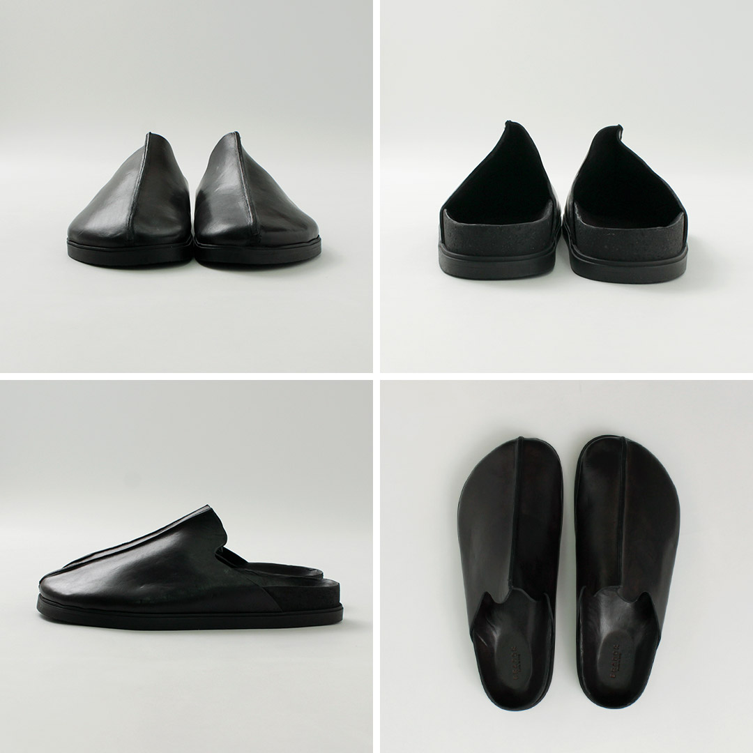 BRADOR ブラドール レザーサンダル サイズ:43 BRADOR ブラドール LEATHER SANDALS レザーサンダル シャワー
