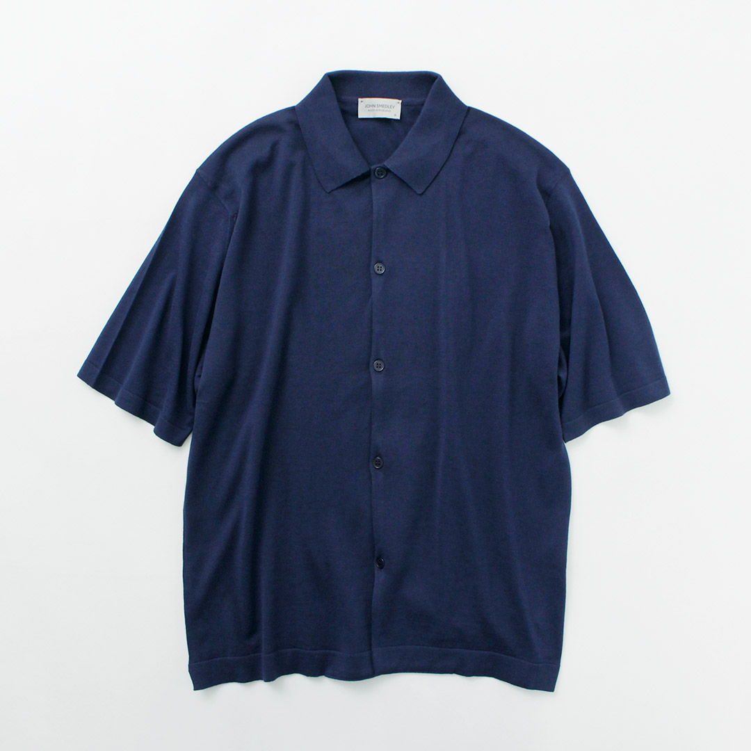 【極美品】JOHN SMEDLEY ジョンスメドレー シーアイランドコットン M JOHN SMEDLEY（ジョンスメドレー） シーアイランドコットン 30ゲージ