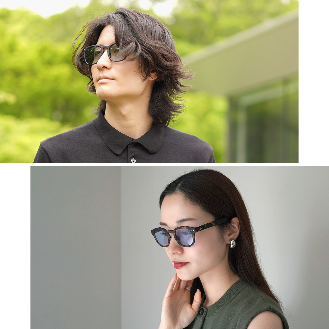 IZIPIZI（イジピジ） ライトカラーレンズ サングラス #C / メンズ