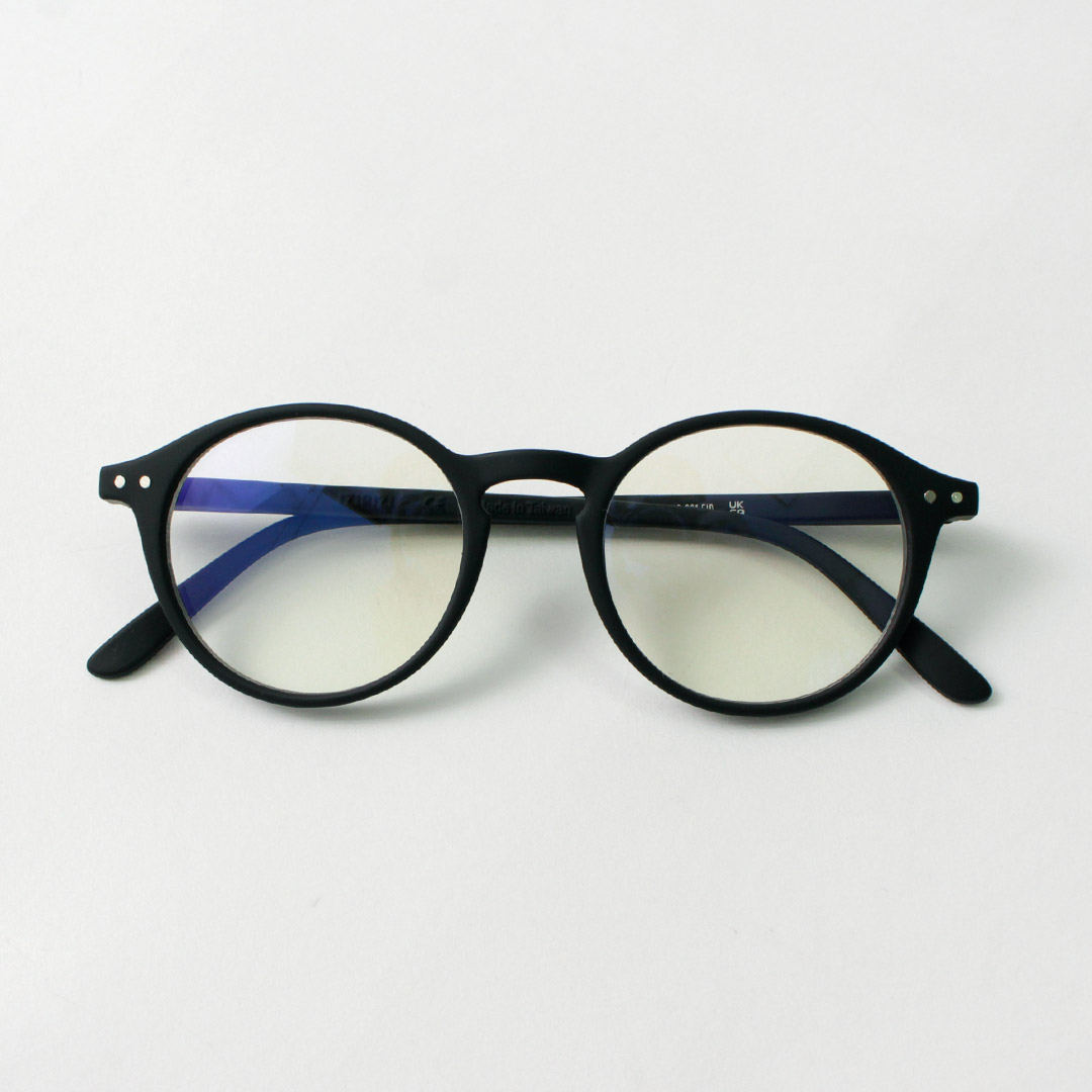 IZIPIZI（イジピジ） PCグラス #D / ブルーライトカット メガネ 眼鏡 ボストン メンズ...