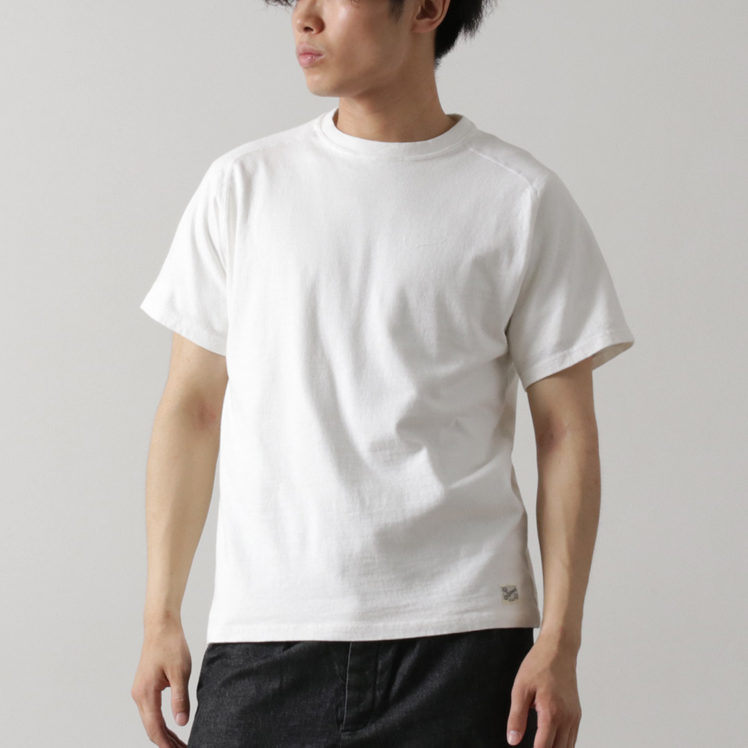 KEPANI（ケパニ） フリーダムスリーブ Tシャツ ラフィー天竺 / メンズ 無地 日本製 半袖