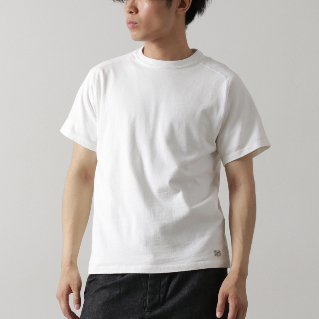 KEPANI（ケパニ） フリーダムスリーブ Tシャツ ラフィー天竺 / メンズ 半袖 無地 日本製 | Kepani | 01