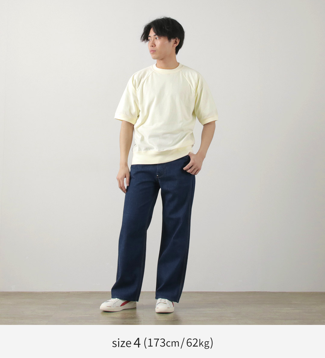 FilMelange（フィルメランジェ） エルマー エクストラミニ裏毛 半袖