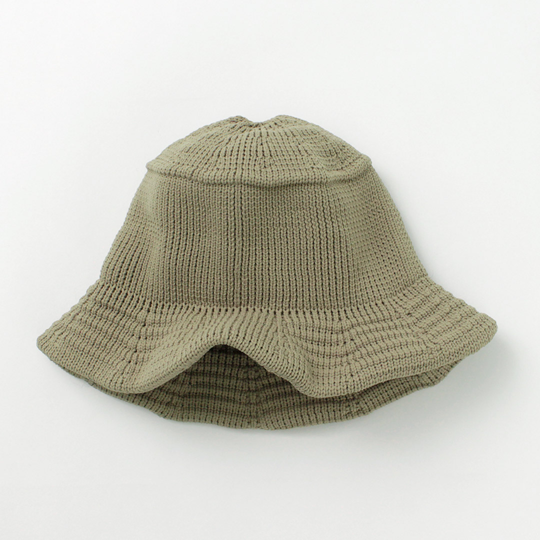 HICOSAKA（ヒコサカ） ニット バケットハット / メンズ レディース ユニセックス 帽子 ポリエステル Knit Bucket Hat | HICOSAKA | 01