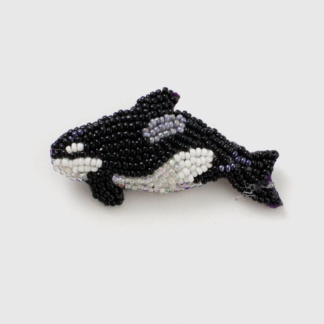 BEADED ACCESSORIES（ビーズアクセサリー） ビーズ ピンバッジ S / ハンドメイド 動物 ヘビ シャチ SMALL PIN | ブランド登録なし | 03