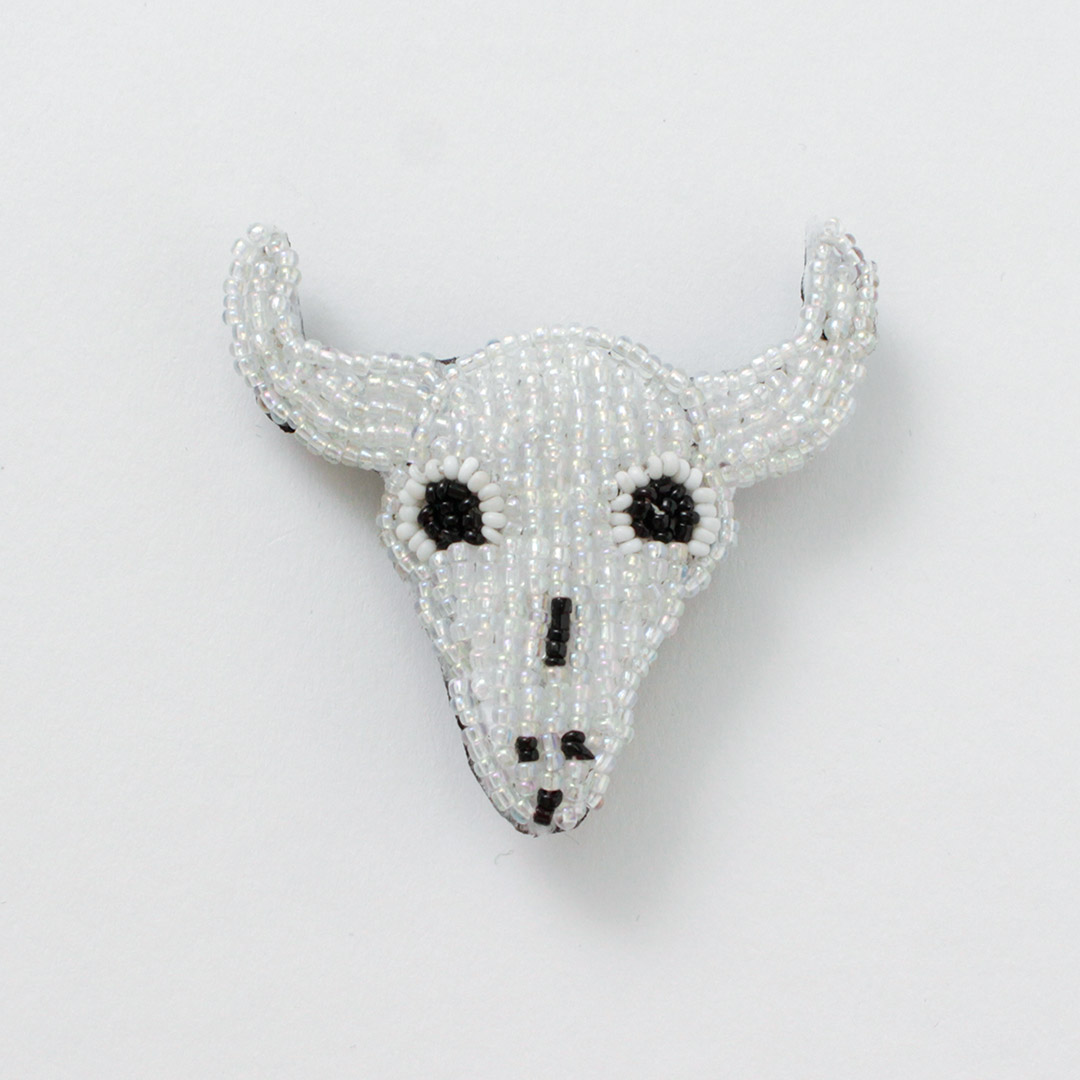 BEADED ACCESSORIES（ビーズアクセサリー） ビーズ ピンバッジ M / ハンドメイド 動物 ねこ 鳥 ネイティブ MEDIUM PIN | ブランド登録なし | 02