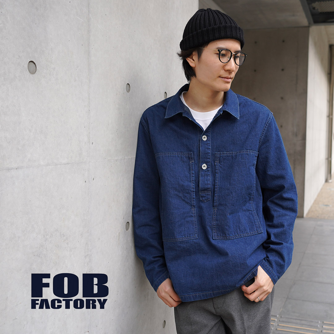 FOB FACTORY】エフオービーファクトリー トラッカージャケット