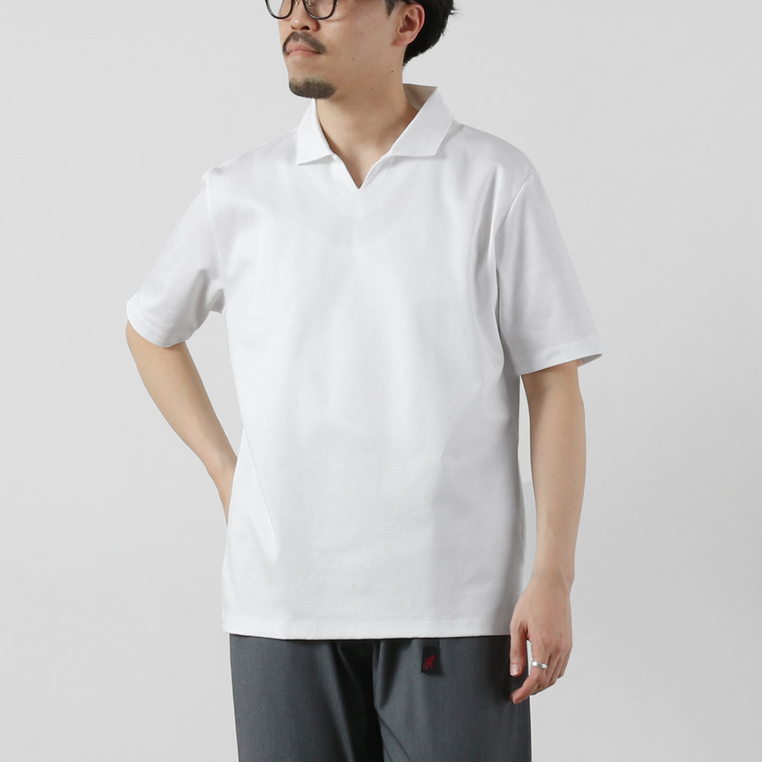 RE MADE IN TOKYO JAPAN（アールイーメイドイントウキョウジャパン） トーキョーメイド ドレスニット スキッパーポロ 日本製 | Re made in tokyo japan | 01