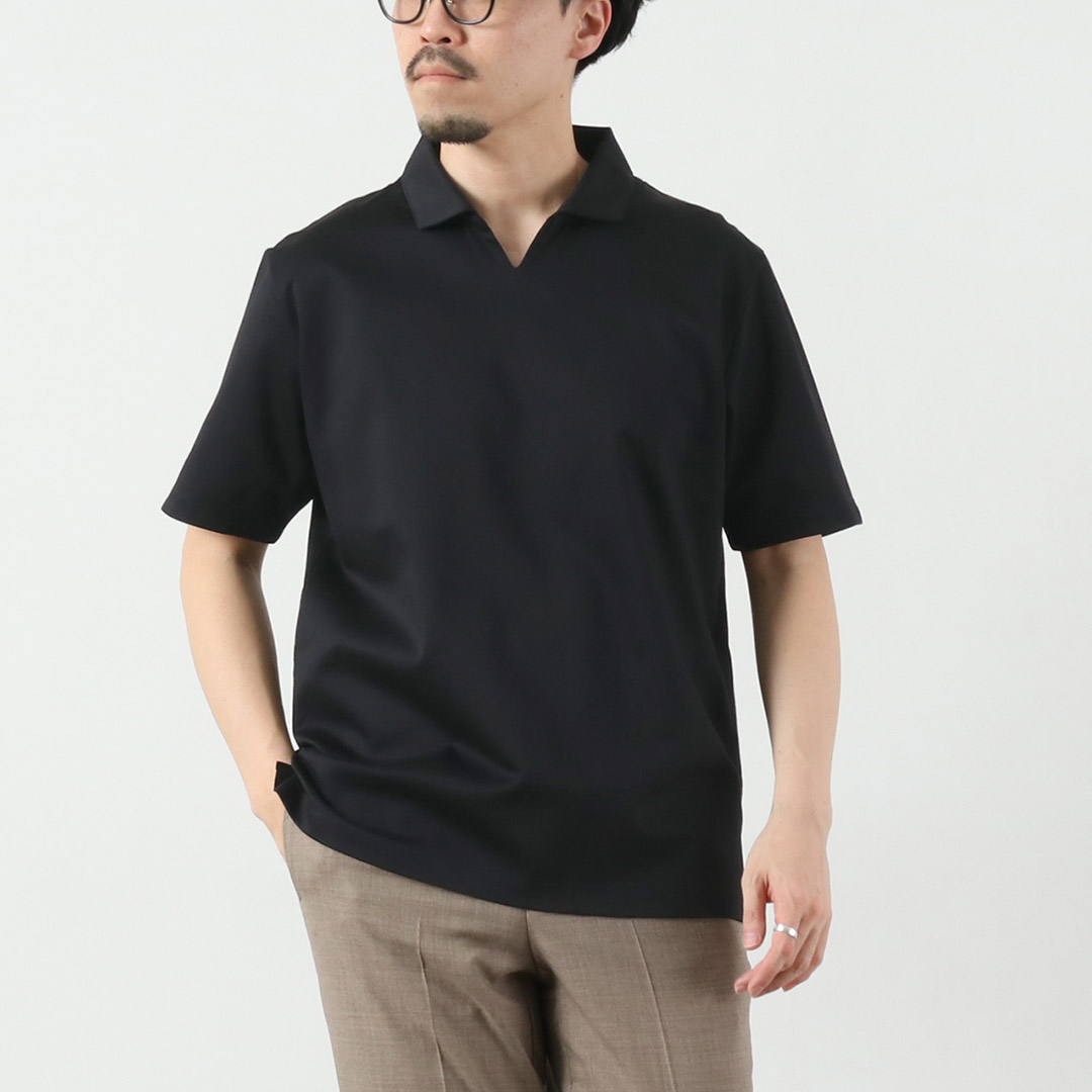 RE MADE IN TOKYO JAPAN（アールイーメイドイントウキョウジャパン） トーキョーメイド ドレスニット スキッパーポロ 日本製 | Re made in tokyo japan | 04