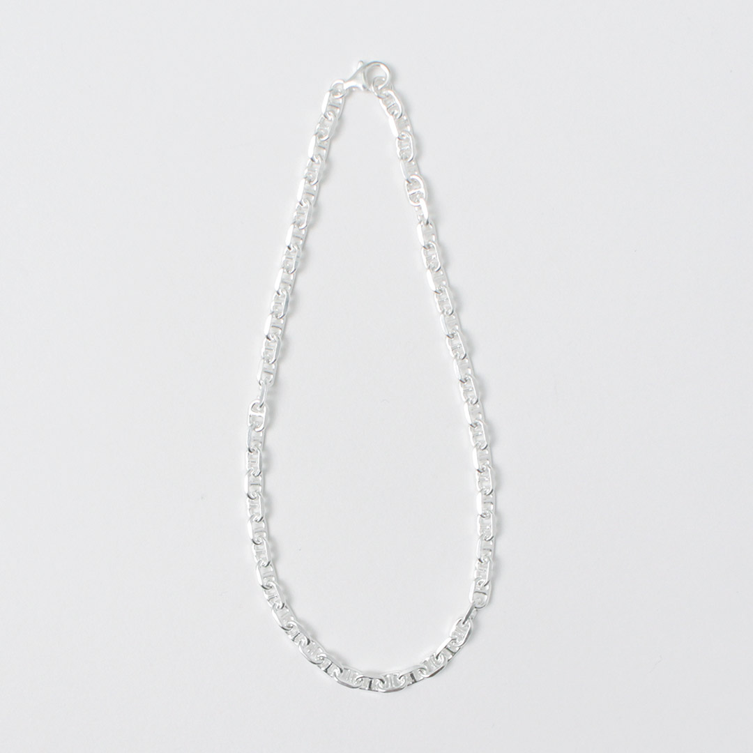 phaduA （パ・ドゥア） セミソリッドアンカーチェーン アンクレット シルバー925 / メンズ レディース | ROCOCO | 01