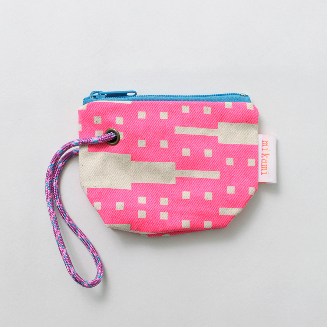 MIKAMI（ミカミ） コットンツイル キャンピングポーチ5 / 小物入れ ユニセックス 綿100％ 総柄 アニマル ファスナー |  | 05