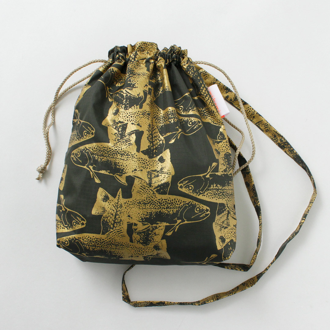 MIKAMI（ミカミ） プリントナイロン ドローストリングバッグ / ショルダーバッグ アニマル スウィーツ ナイロン 2WAY | ブランド登録なし | 06