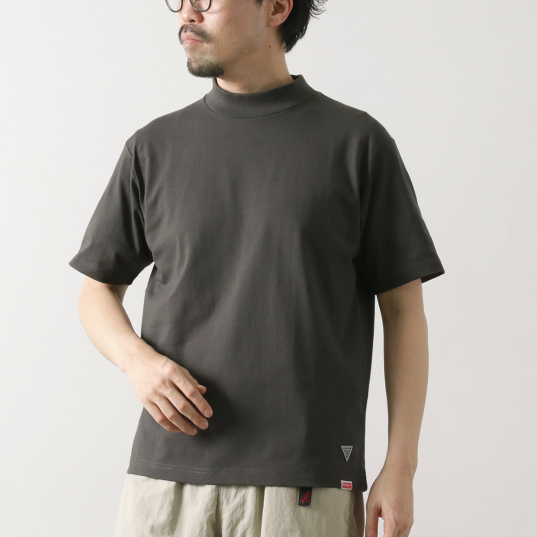 HEALTHKNIT（ヘルスニット）×RAG 別注 モックネックTシャツ オープンエンド ドライジャージ 抗菌 防臭加工 / 半袖 | Healthknit | 03