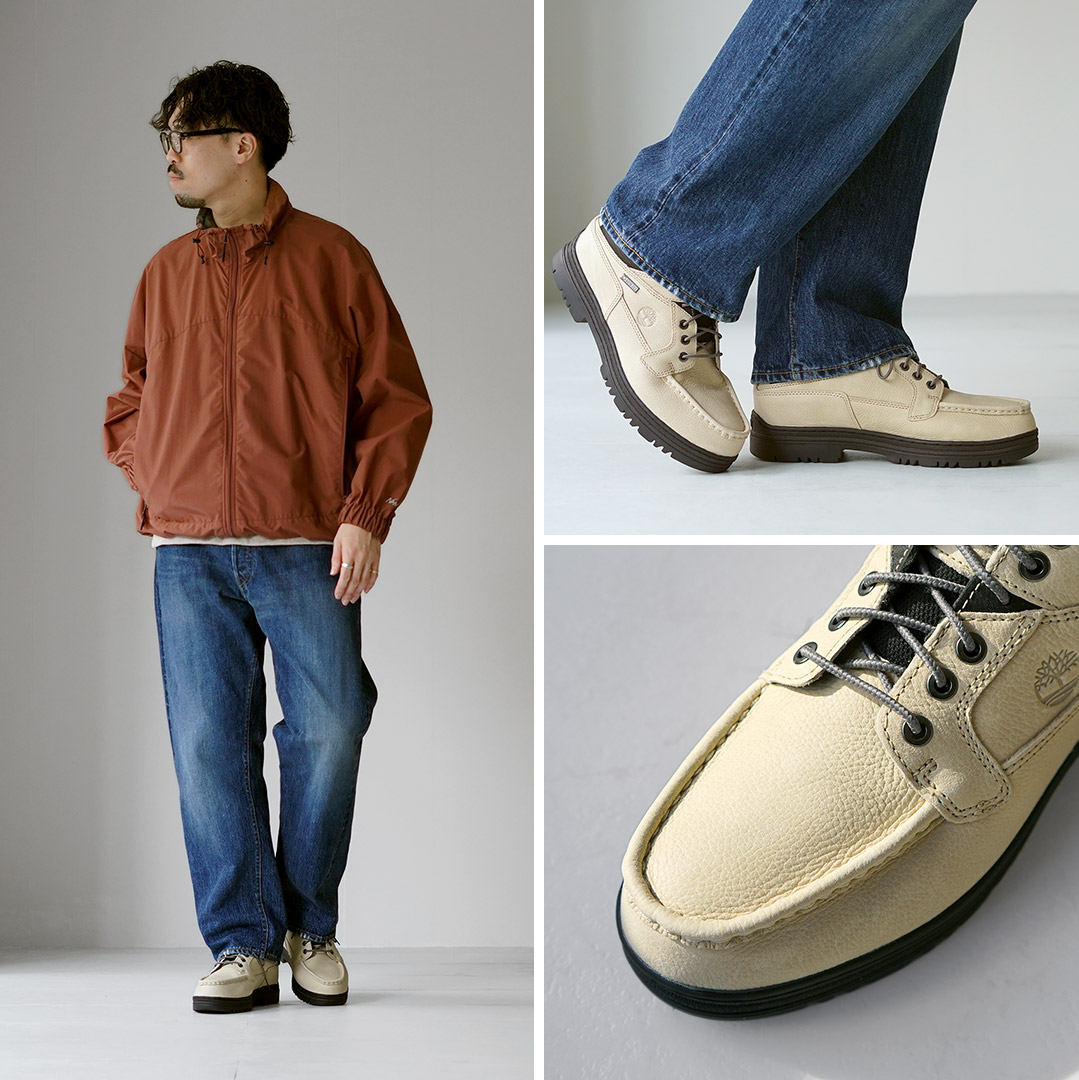 Timberland（ティンバーランド） モックトゥ ゴアテックス レザー