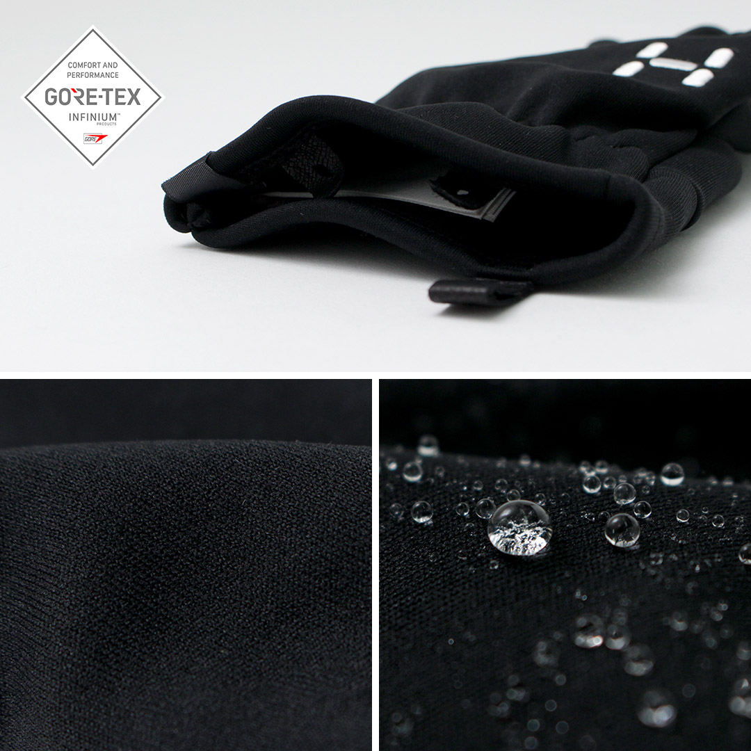 HAGLOFS（ホグロフス） ボウ ウインドストッパー グローブ / 手袋 GORE