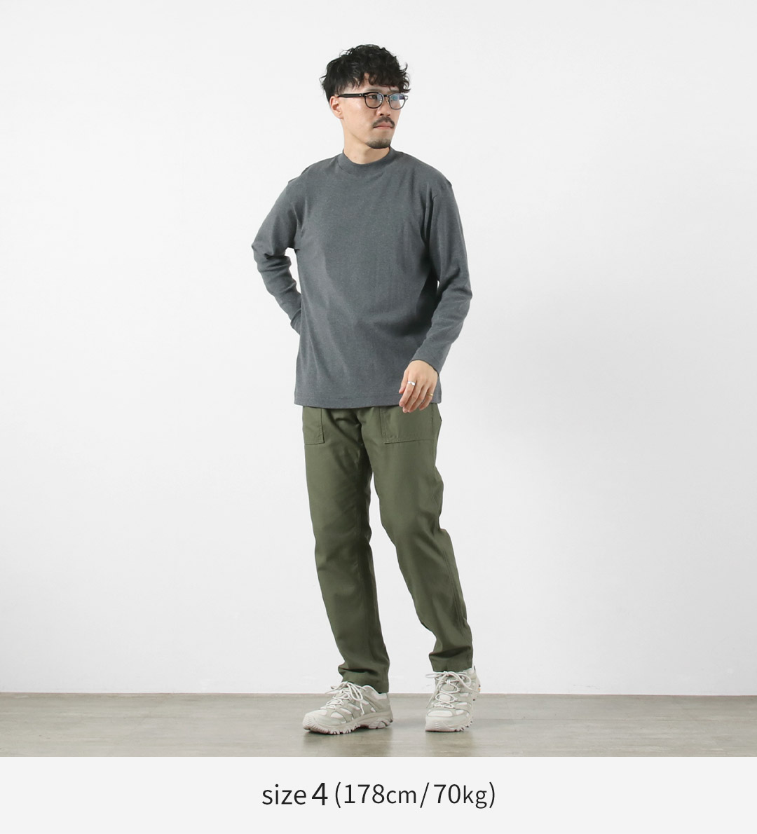 gicipi（ジチピ） デルフィーノ クルーネック ベーシックフィット