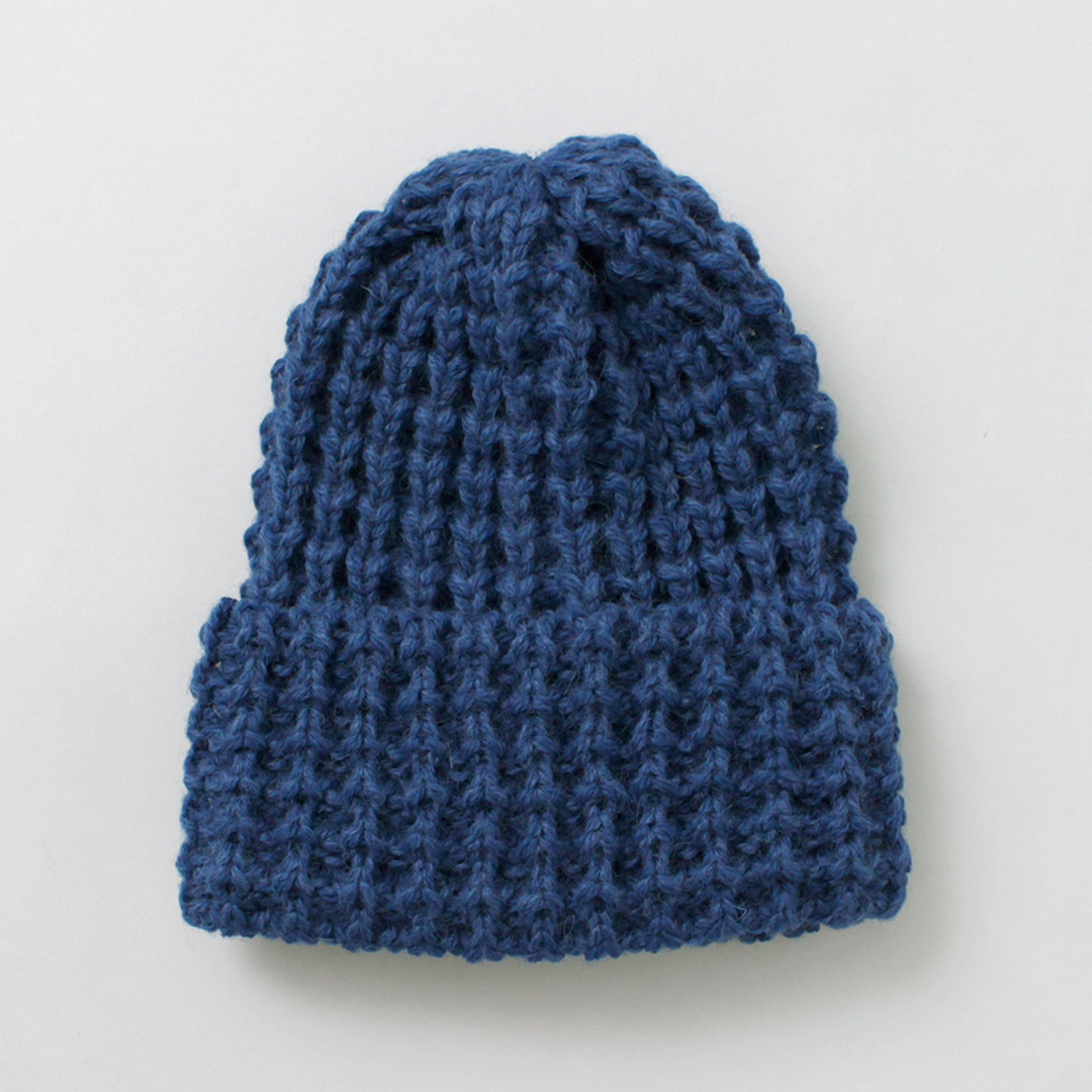 HIGHLAND 2000（ハイランド2000）ボブキャップ タックステッチ (アルパカ×ブリティッシュウール ミックス) / ニット帽 帽子 | HIGHLAND 2000 | 03