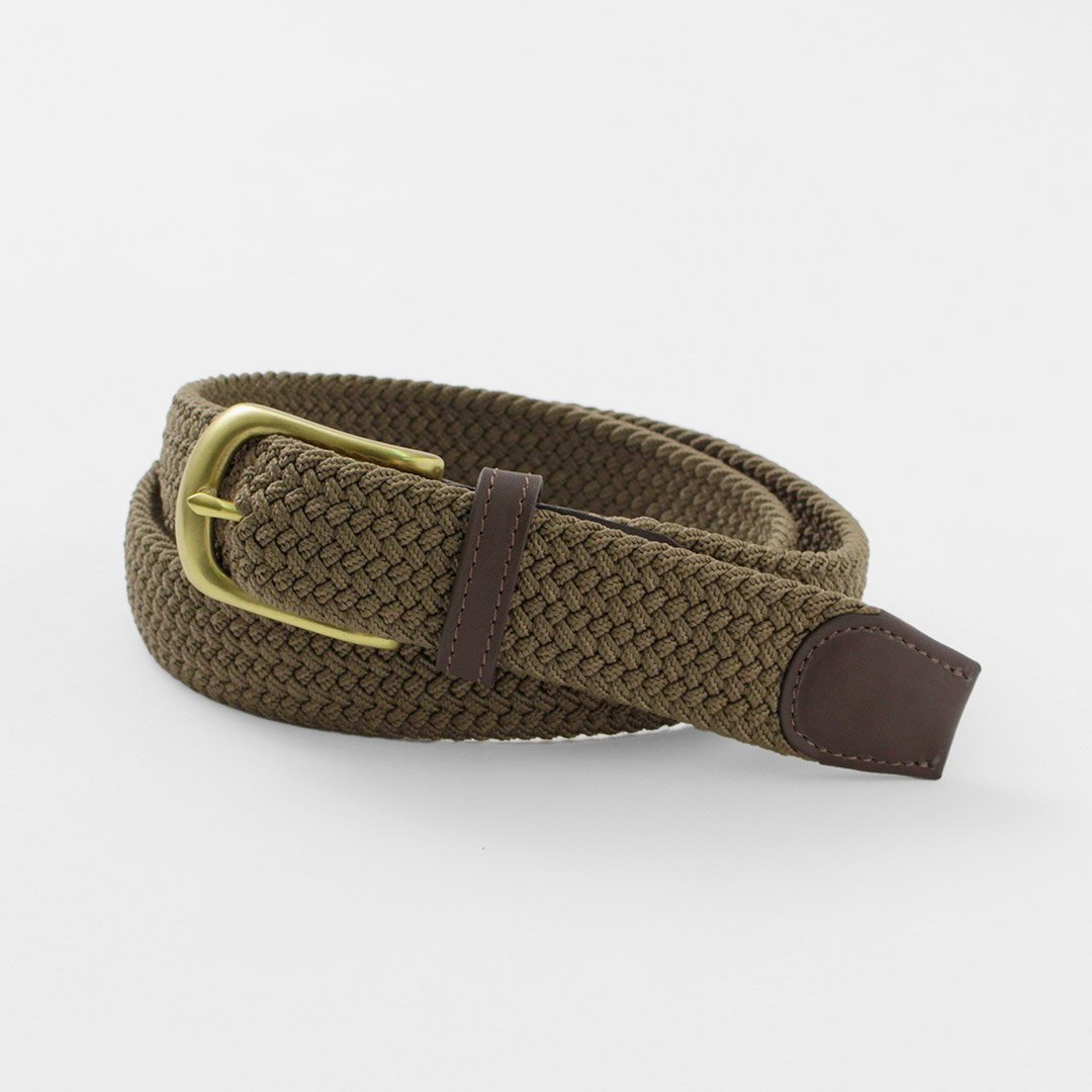 phaduA（パ・ドゥア） エラスティック　メッシュベルト / メンズ メッシュ ナイロン ゴム 編み込み 穴なし | ROCOCO | 02