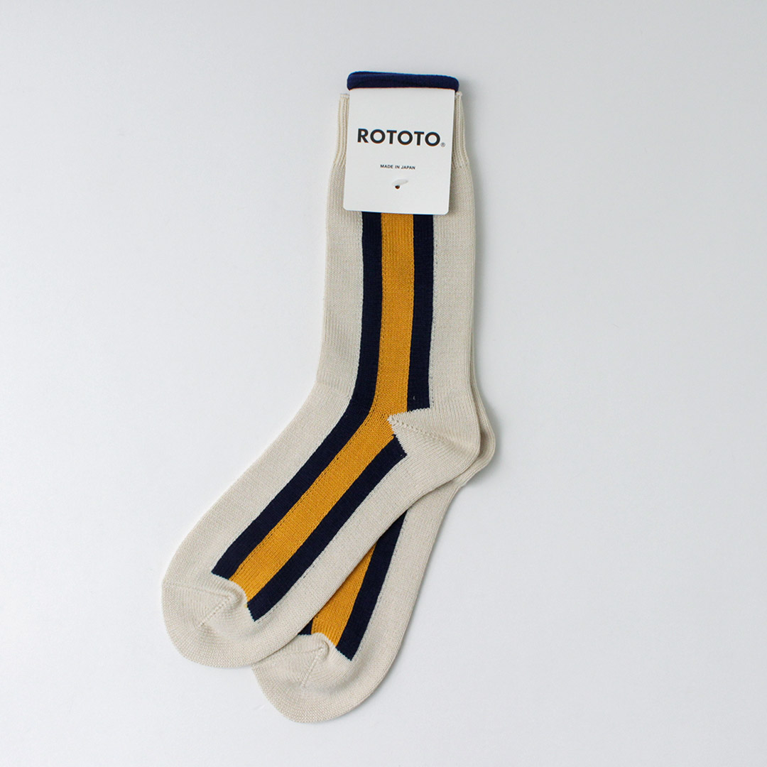 ROTOTO（ロトト）スクールボーイ ソックス / メンズ レディース ユニセックス 靴下 日本製 SCHOOLBOY SOCKS R1541 | ROTOTO | 01