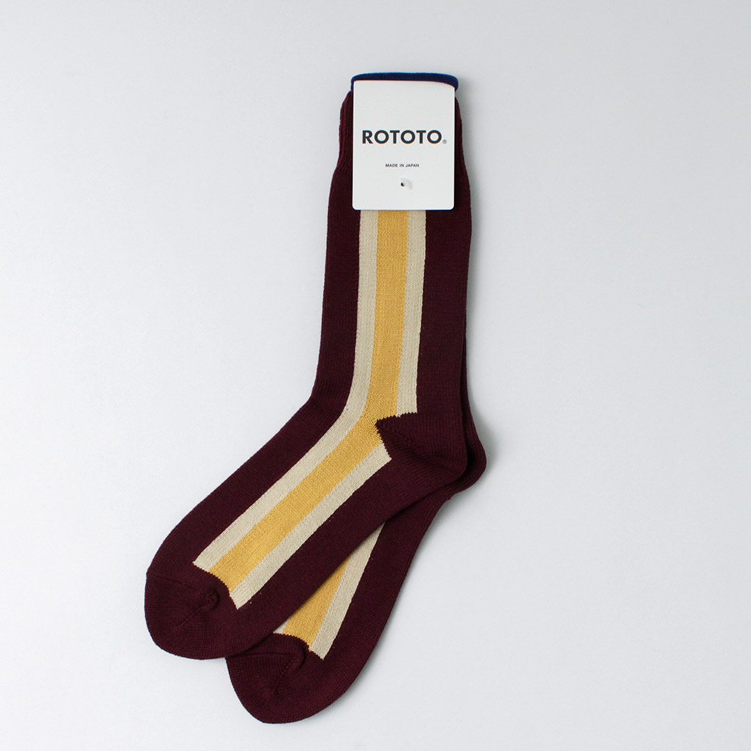 ROTOTO（ロトト）スクールボーイ ソックス / メンズ レディース ユニセックス 靴下 日本製 SCHOOLBOY SOCKS R1541 | ROTOTO | 03