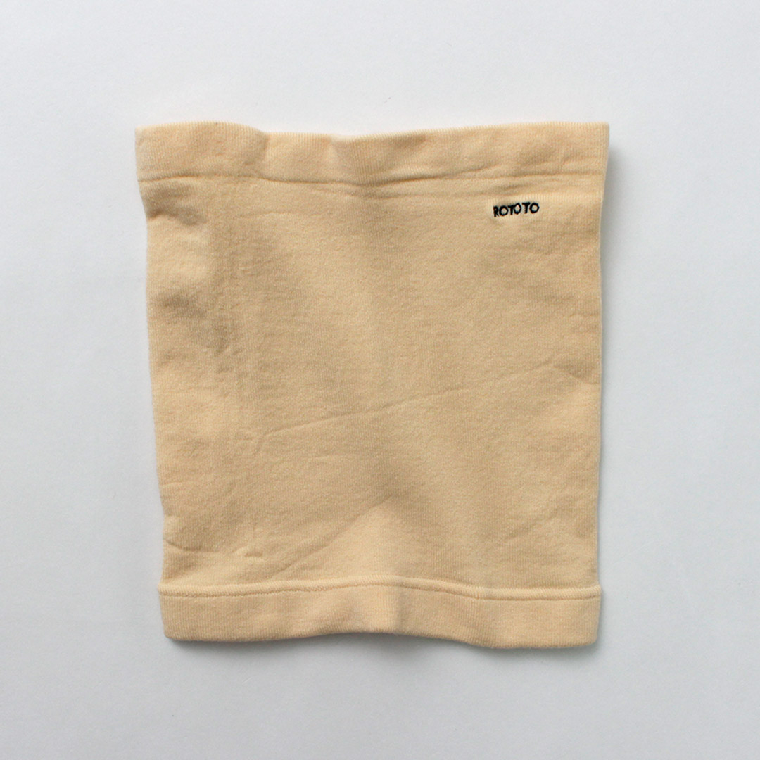 ROTOTO（ロトト） ストレッチリー チューブ ネックウォーマー / メンズ レディース 無地 日本製 STRETCHLY TUBE NECK WARMER | ROTOTO | 01