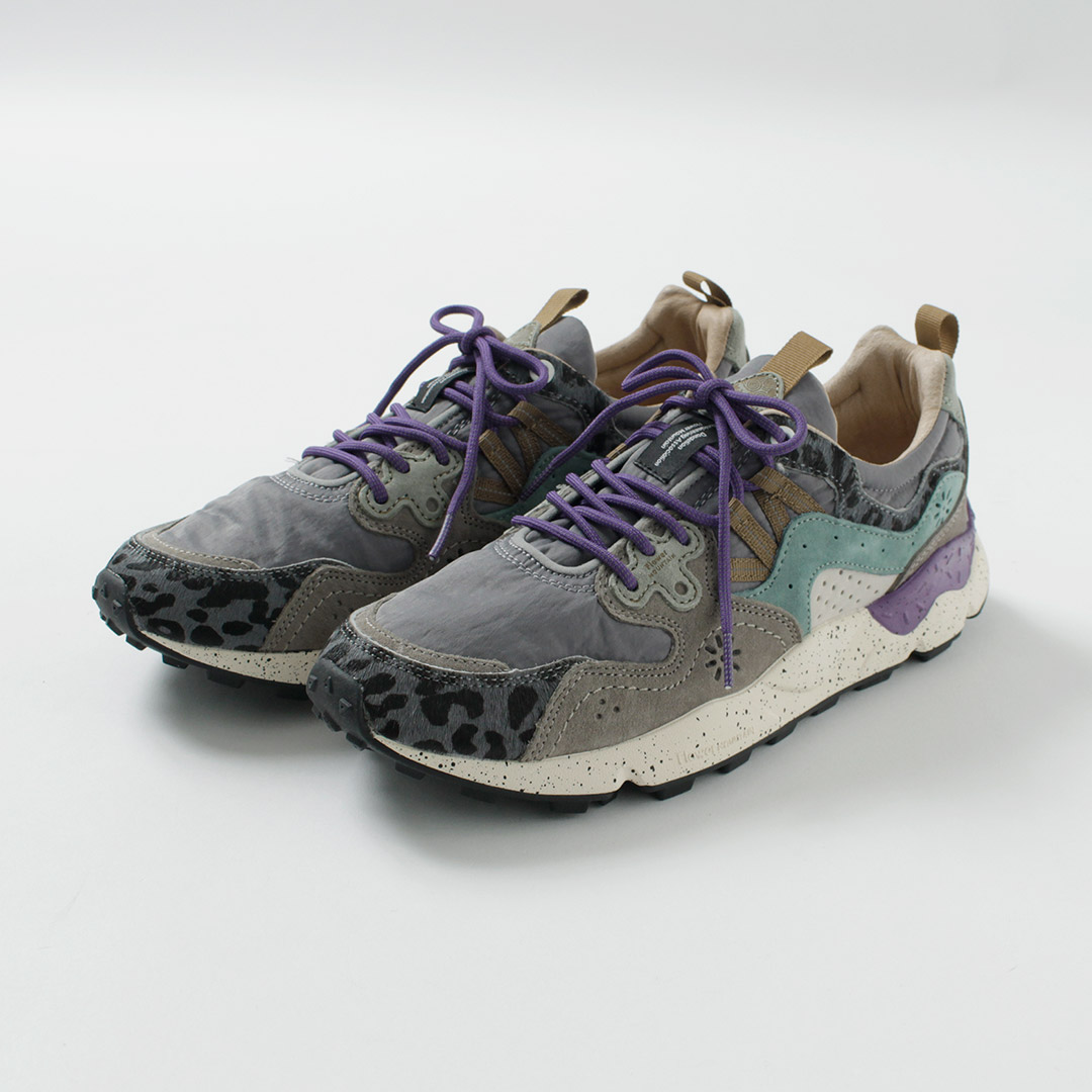 FLOWER MOUNTAIN（フラワーマウンテン） ヤマノスリー ピッグスエード×ナイロン スニーカー / メンズ 靴 シューズ アウトドア | FlowerMOUNTAIN | 03