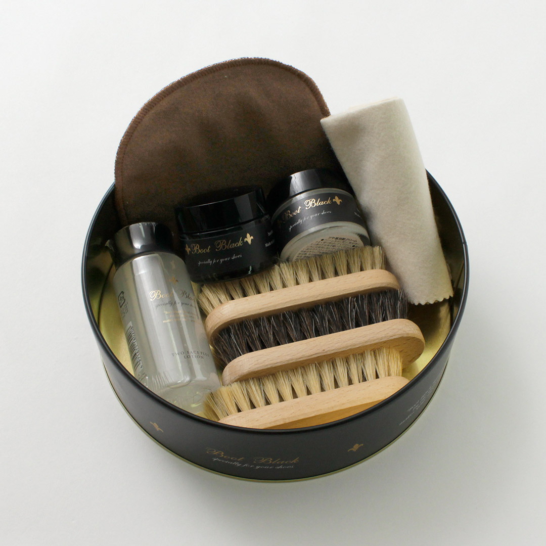 BOOT BLACK（ブートブラック） スクリュードライバーセット シューケアセット / 靴磨きセット シュークリーム 汚れ落とし ブラシ | ブートブラック | 01