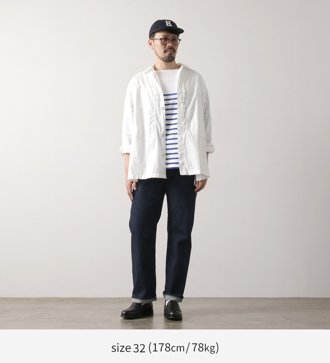 Ordinary fits（オーディナリーフィッツ） スタンダードデニム ワン