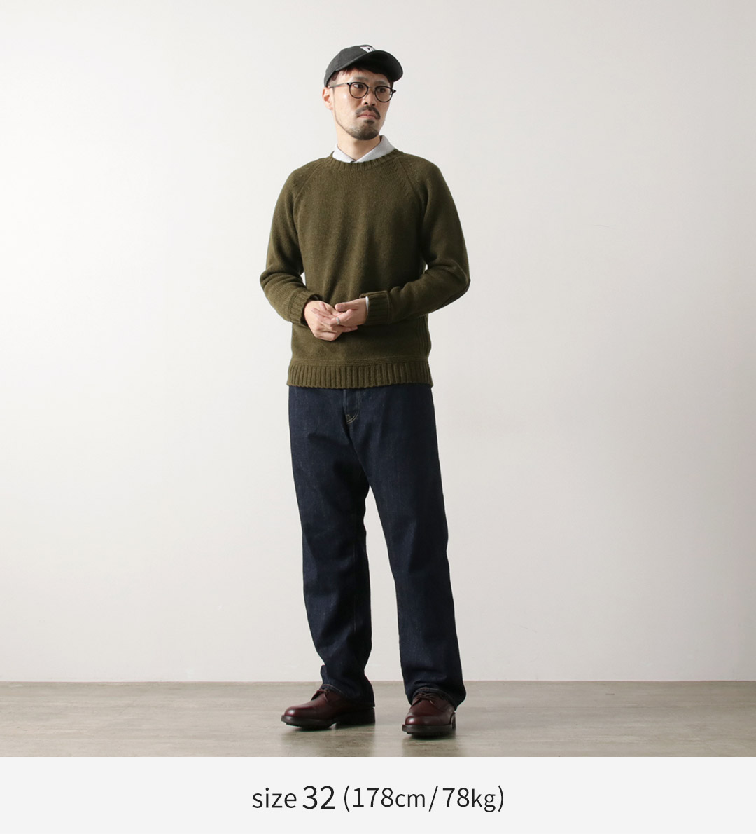Ordinary fits（オーディナリーフィッツ） ルーズデニム ワン