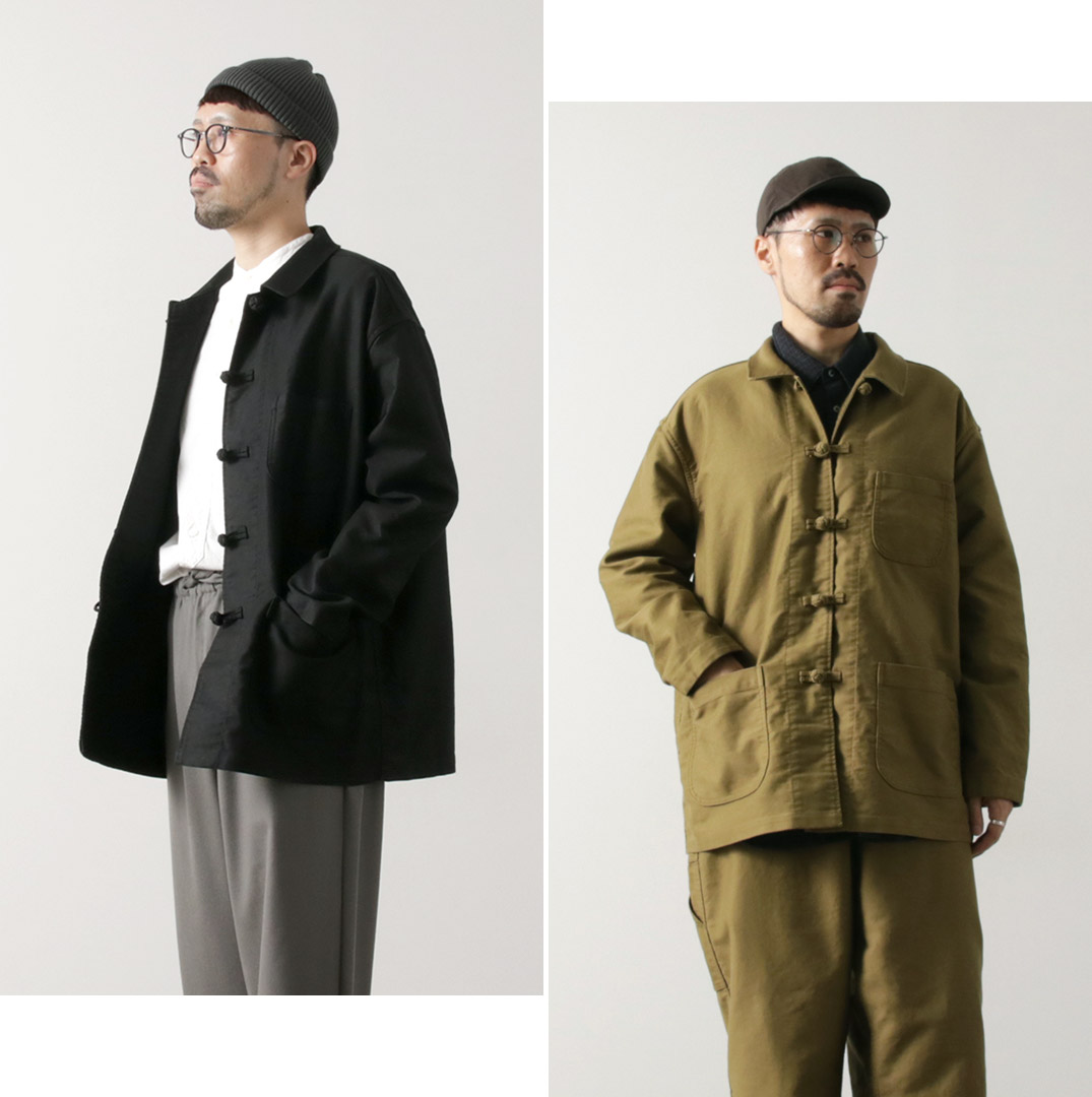ordinary fits オーディナリーフィッツ　ジャケット　カーキ　Lサイズ 20149_r1.jpg