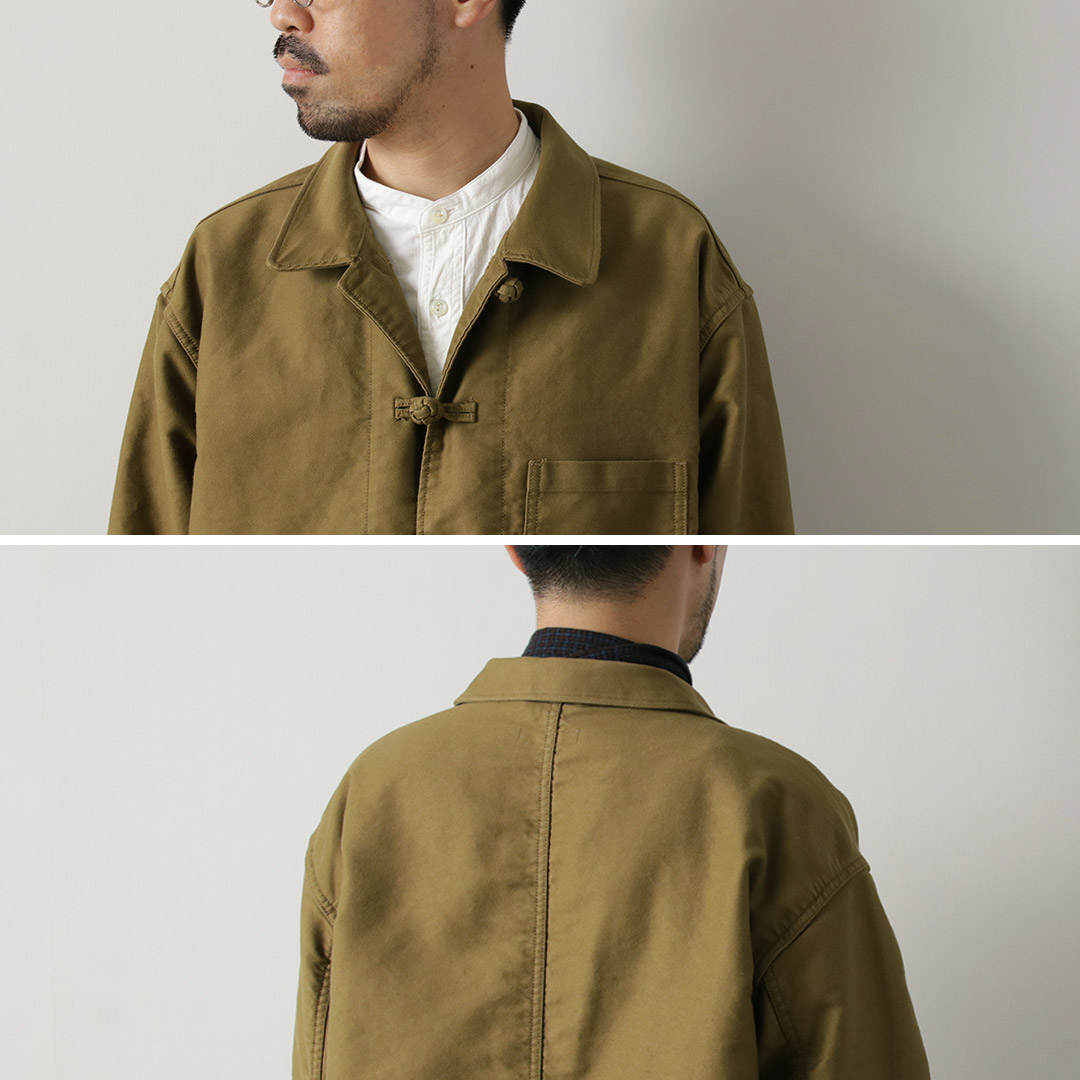 ordinary fits オーディナリーフィッツ　ジャケット　カーキ　Lサイズ Ordinary fits ORDINARY FITS（オーディナリーフィッツ