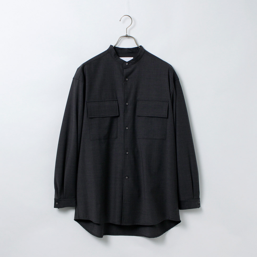 WHITE MOUNTAINEERING 長袖 シャツ 黒 切り替え 22SS WHITE MOUNTAINEERING 長袖 シャツ 黒 切り替え 22SS SHIRT – White
