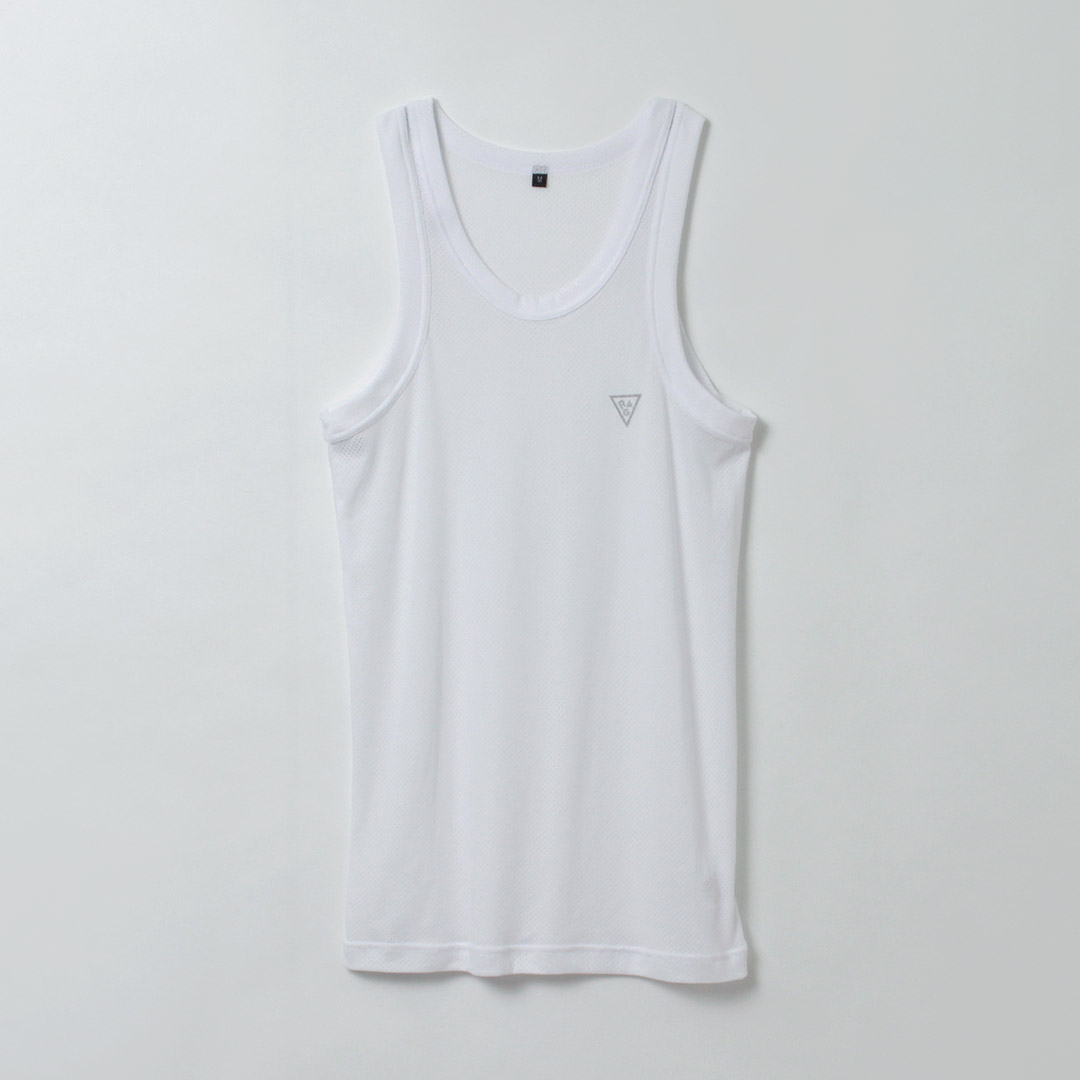 【動画あり】RAG（ラグ） エアードライ ブリザブル タンクトップ / メンズ インナー 速乾 メッシュ AIR DRY breathable Tank-Top | RAG | 01