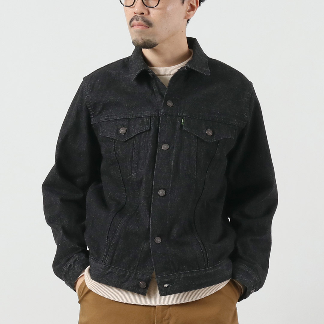 FOB FACTORY（FOBファクトリー） F2444 セルヴィッチ デニム 3rdジャケット / Gジャン ライトアウター コットン メンズ 経年変化 | FOB FACTORY | 02