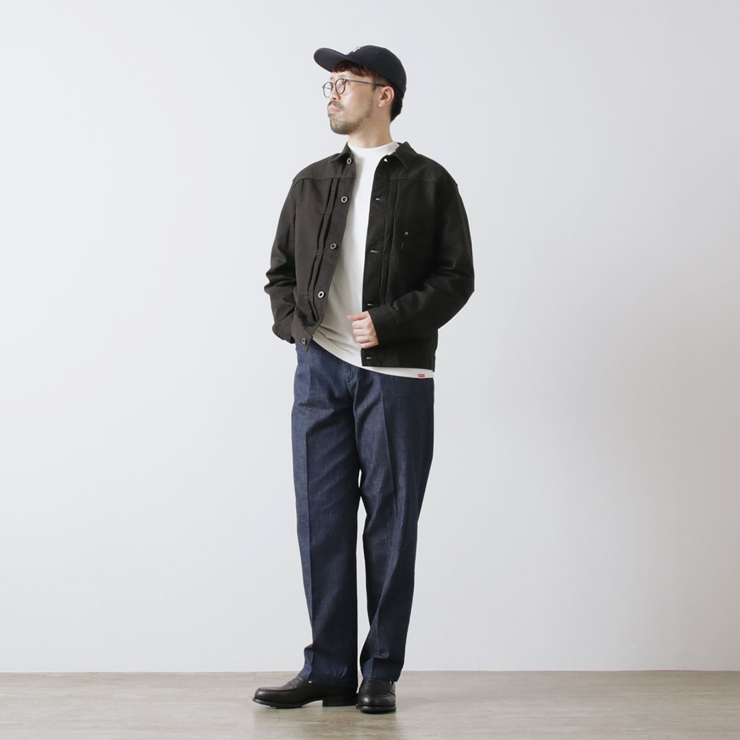 ファッションなデザイン FOB FACTORY FACTORY（FOBファクトリー） F0531 デニム フリスコ ジャケット・アウター