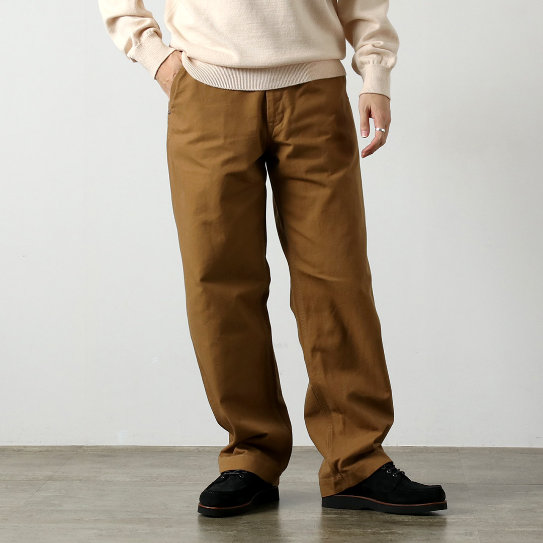 FOB FACTORY（FOBファクトリー） F0530 コットン ダック ワークパンツ / メンズ ボトムス 日本製 綿 | FOB FACTORY | 04