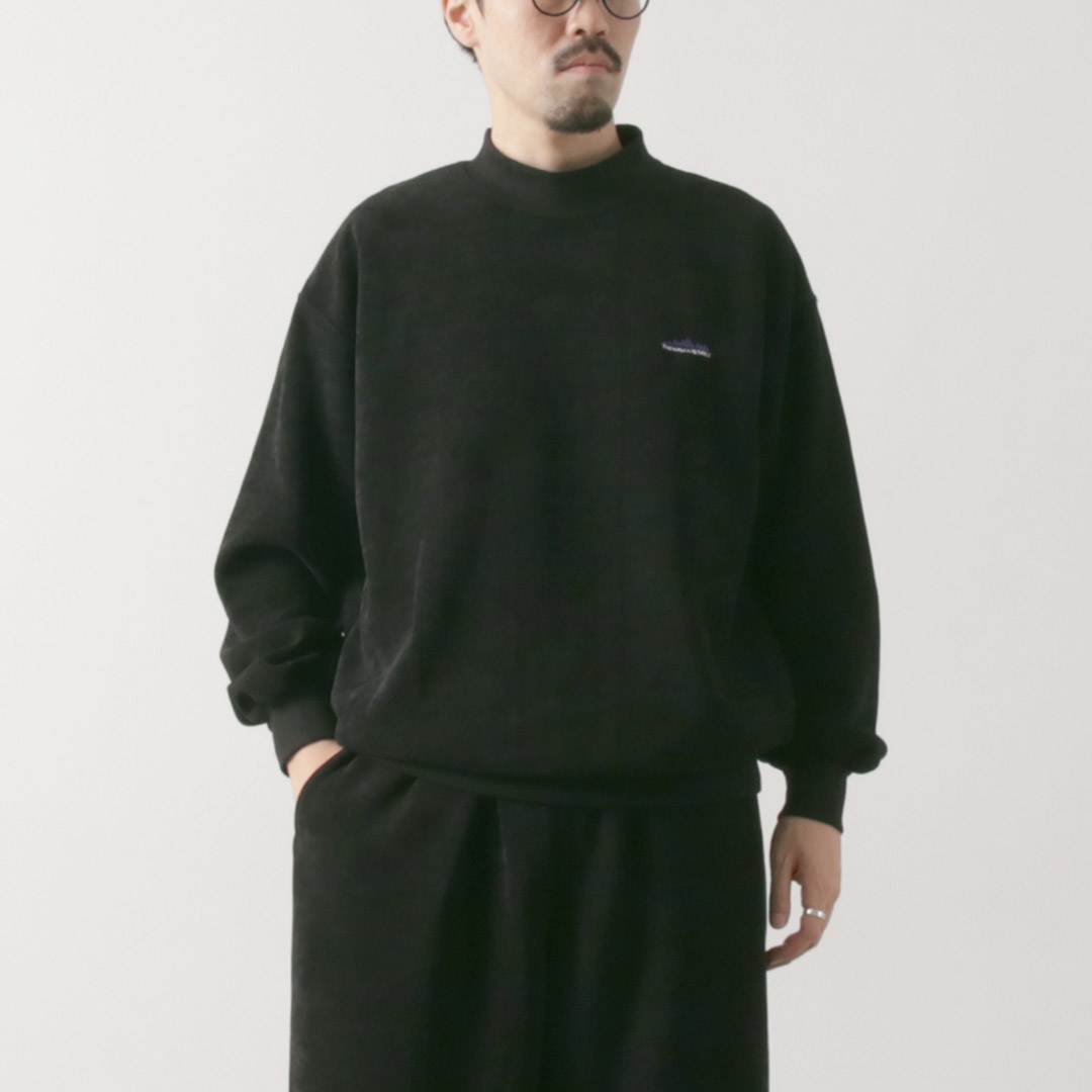 THOUSAND MILE（サウザンドマイル） ニットフリース モック＆ロングパンツ セットアップ / スウェット 裏起毛 イージーパンツ | THOUSAND MILE | 02