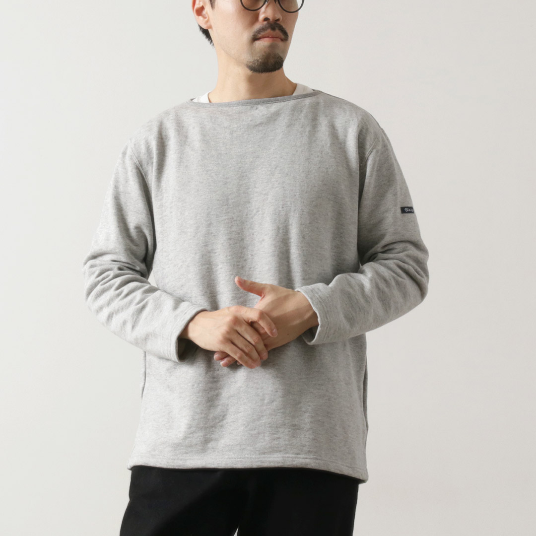 TIEASY（ティージー） HDCS スウェット ボートネック バスクシャツ / メンズ トップス トレーナー 日本製 | TIEASY | 03