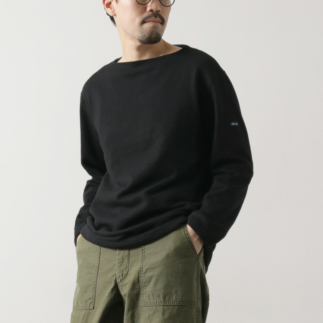 TIEASY（ティージー） HDCS スウェット ボートネック バスクシャツ / メンズ トップス トレーナー 日本製 | TIEASY | 04