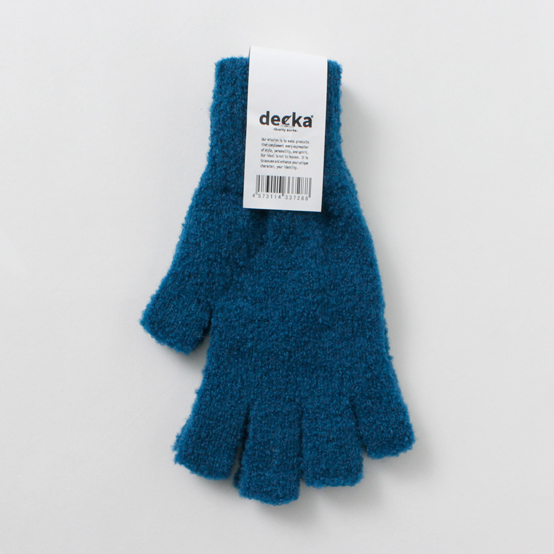 DECKA QUALITY SOCKS（デカ） フィンガーレスグローブ アルパカ / ユニセックス 手袋 SHOWATABE | decka Quality socks | 04